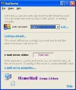HomeMail Professional edition Small Screenshot
